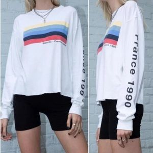 Brandy Melville - Biarritz France 1990 Long sleeve top